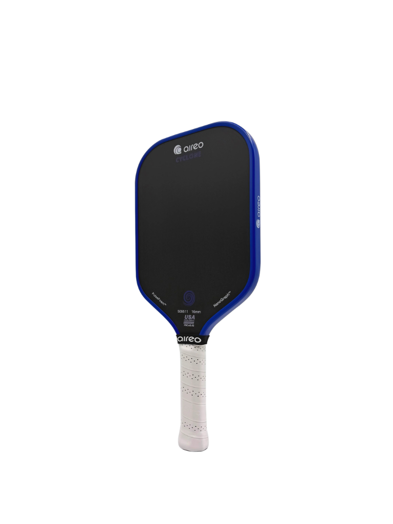 AIREO Cyclone Pickleball Paddle Elongated - Dark Blue
