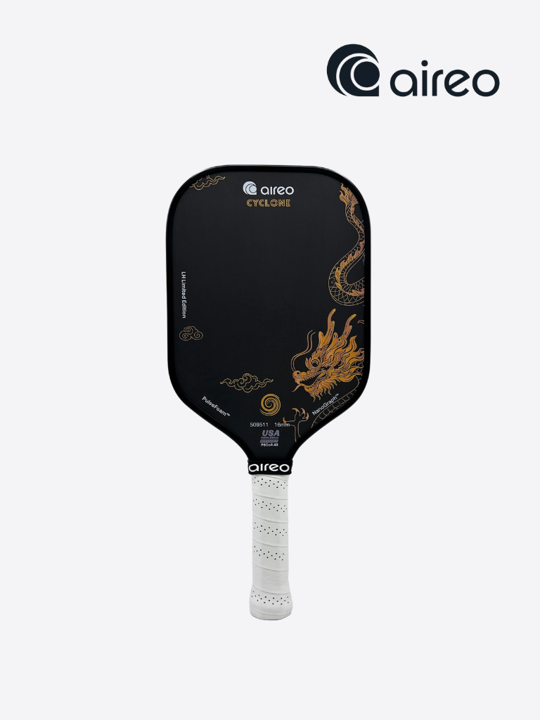 AIREO Cyclone Pickleball Paddle Elongated - Dragon Limited Edition