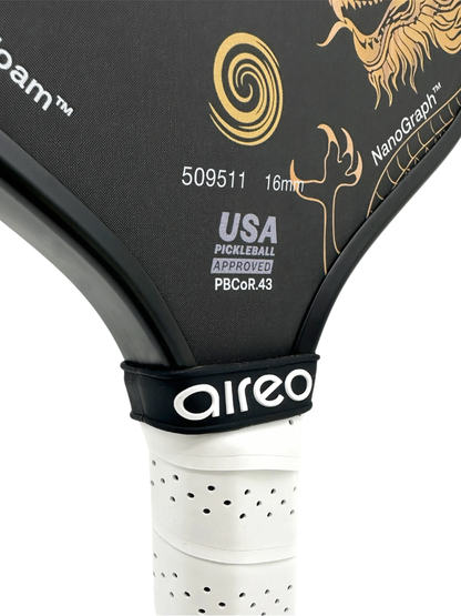 AIREO Cyclone Pickleball Paddle Elongated - Dragon Limited Edition