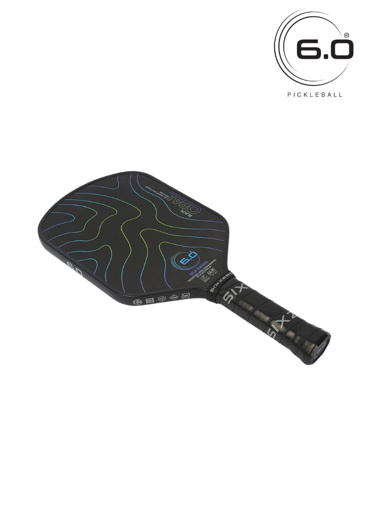 Six Zero Black Opal Pickleball Paddle