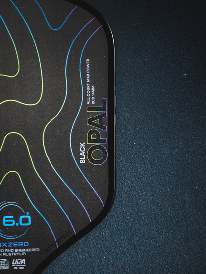 Six Zero Black Opal Pickleball Paddle