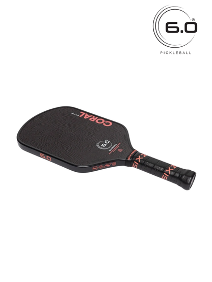 Six Zero Coral Pickleball Paddle - Elongated 3 Colors
