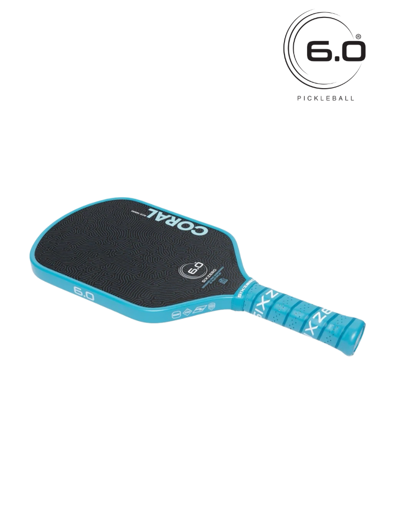 Six Zero Coral Pickleball Paddle - Widebody 3 Colors