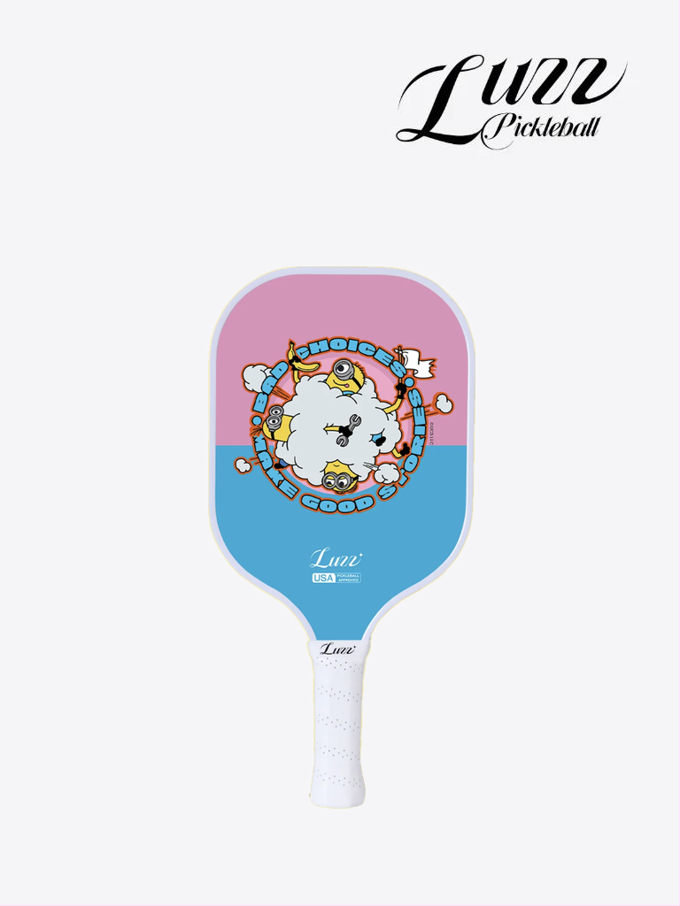 Luzz Original Pickleball Paddle - Minions Bad Choices